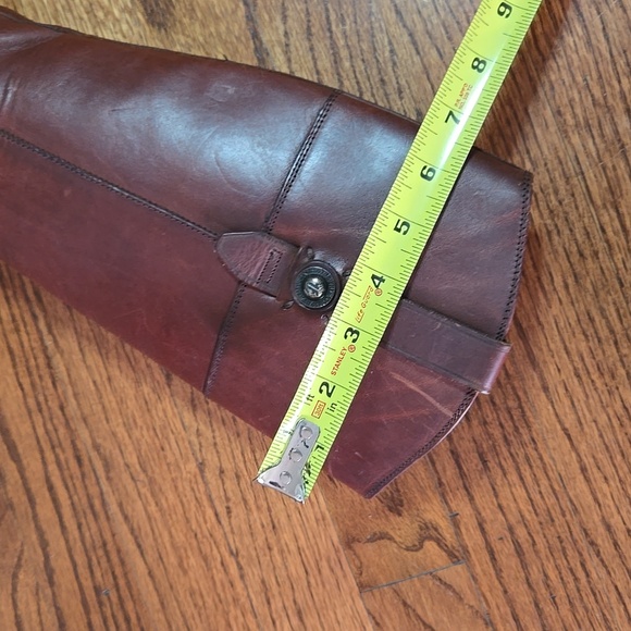 Frye Jayden Size 7B Button Brown Leather Knee High Fall/Winter Tall Ridi… - Picture 12 of 15